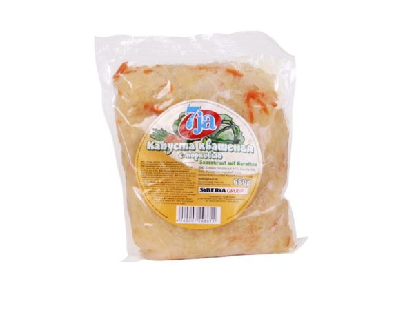 7ja Sauerkraut with carrot 650g